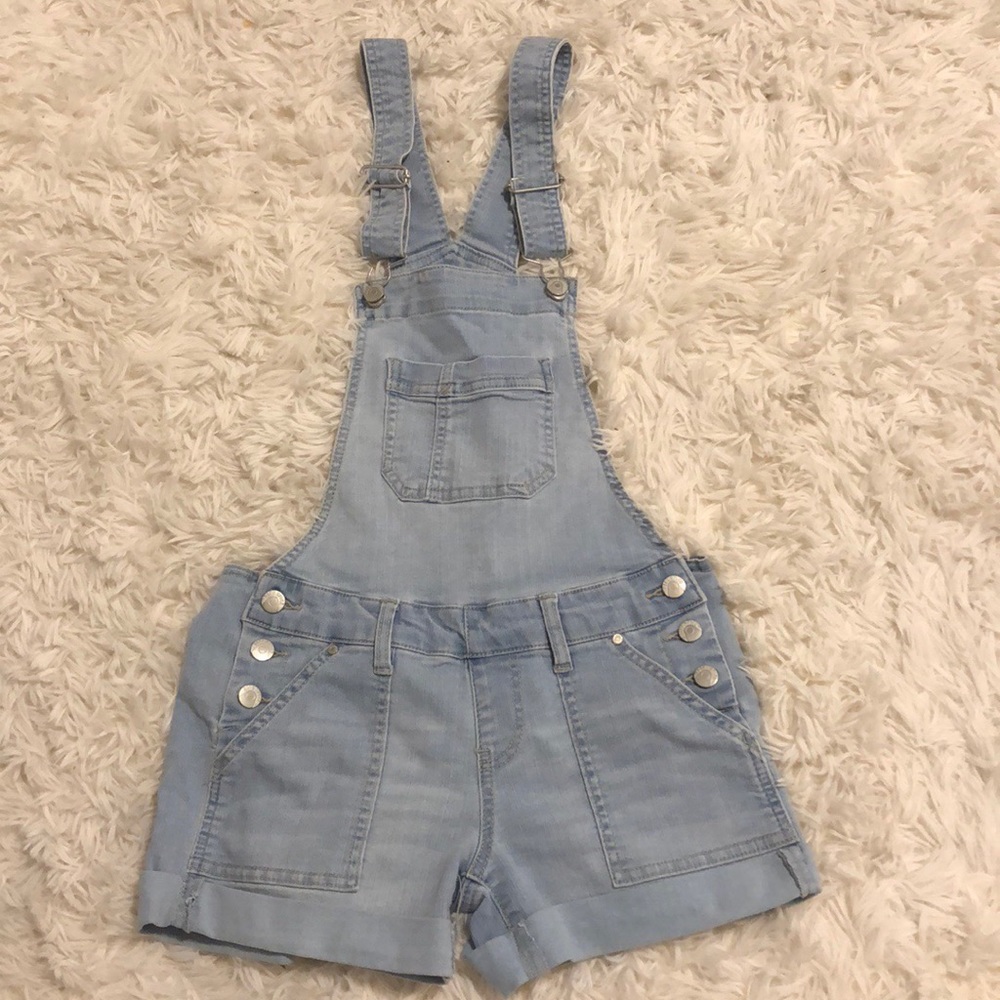 Denim overalls